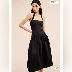Zetta Drop-Waist Midi Dress
